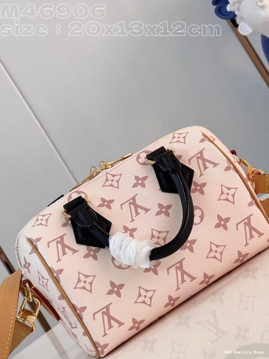 Aaa replica bags SPEEDY VUITTON 20 BANDOULIÈRE LOUIS 0808